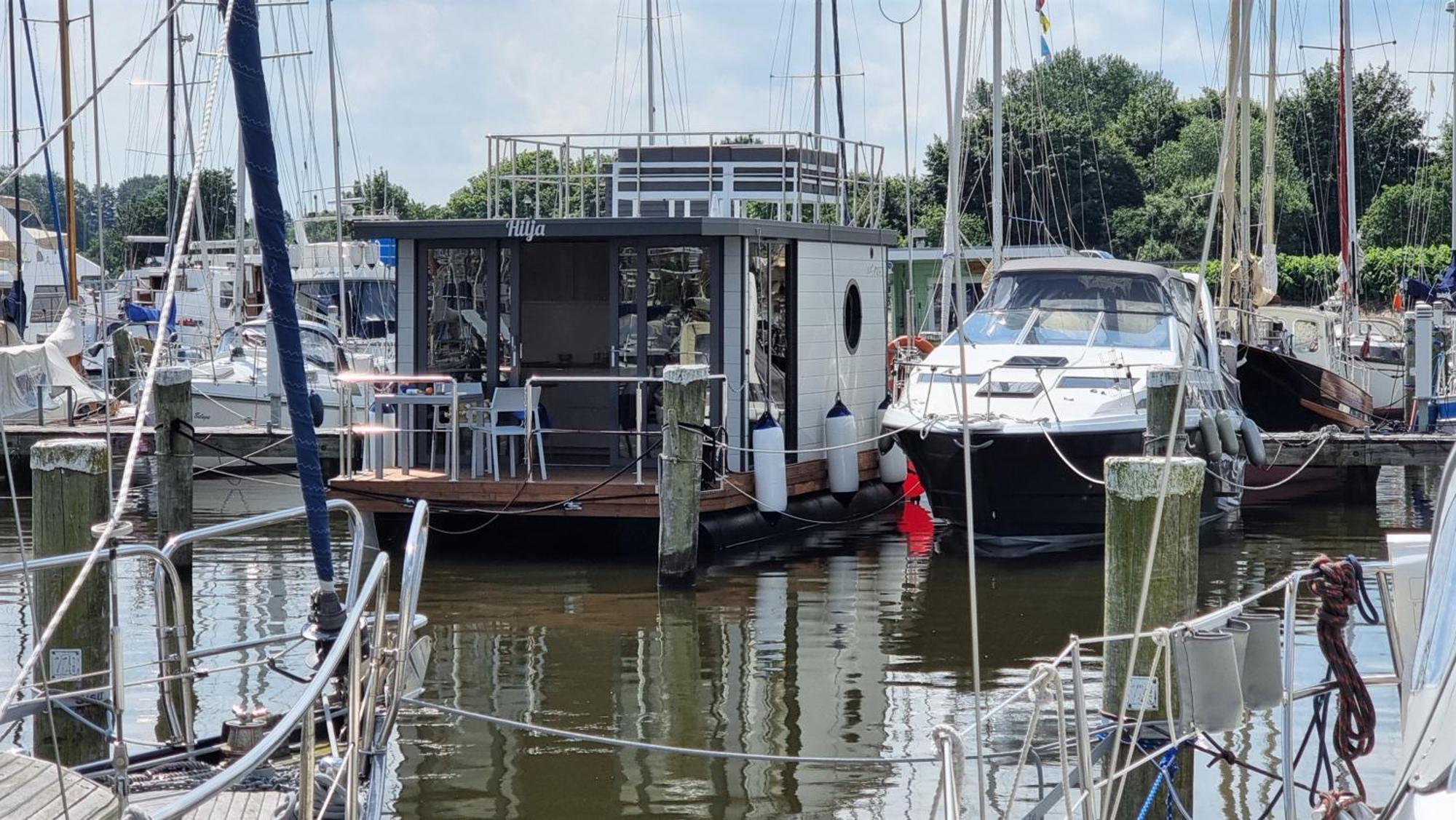 Hotel Hausboot Hilja Schleswig Exterior foto
